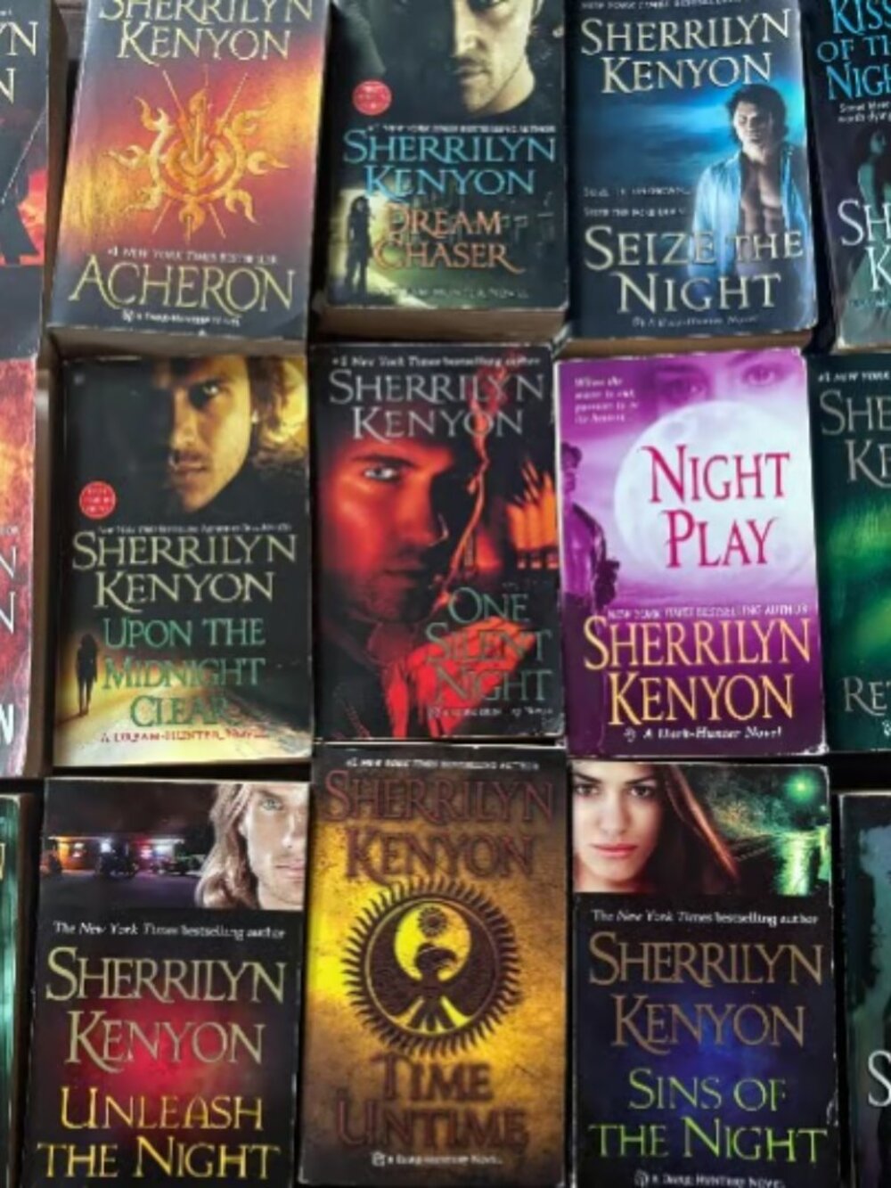 DARK~HUNTER Series by SHERRILYN KENYON Lot of 12 PBs paranormal romance